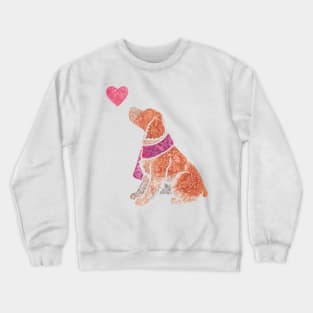 Watercolour Brittany Crewneck Sweatshirt